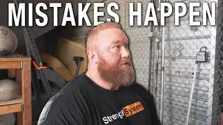 400kg / 881lbs squat fail!
