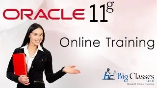 Oracle PL / SQL Video Tutorials  Part 2 - Oracle PL / SQL Training  - BigClasses