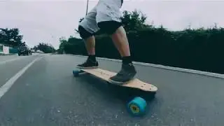 High speed with Mellowboards (90mm wheels) & Vanguard