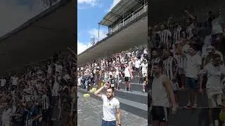 Torcida do Treze comparece treino aberto e incentiva jogadores e comissão técnica p/ decisão amanhã