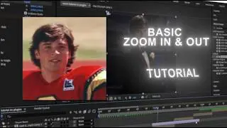 Basic Zoom In & OUT | After Effects Beginner Tutorial