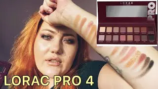 Обзор Lorac PRO 4 /макияж+ свотчи / отзыв