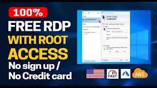 Get FREE RDP With ROOT ACCESS!!!