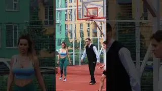 Nerd can play basketball? 😅 Nerd Basketball prank