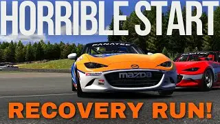 THE WORST START! Recovering from a Spin in iRacing MX5