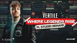 Vertile - Where Legends Rise (Defqon.1 2025 Anthem) | FL STUDIO REMAKE (FLP) - MISSION9 EDIT