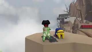 Human Fall Flat с друзьями