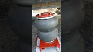 Пневмо домкрат своими руками