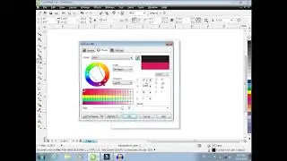 How to use mix colour in uniform fill in CorelDraw lesson 43