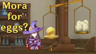 Exchanging eggs for Mora