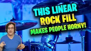 This Linear Rock Groove Makes People Horny! : FREE Drum Lesson (Paul Monroe)