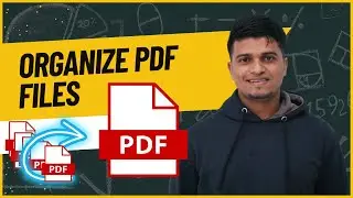 Organize many PDF files into single PDF