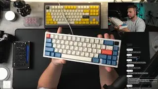 Fuji 65 Keyboard Twitch Build VOD