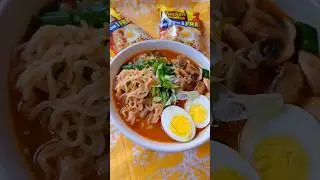 Korean Ramen with Maggie ASMR #food #reels #foodshorts #ramen #trending #asmr  #trendingshorts