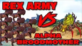 REX ARMY VERSUS THE ALPHA BROODMOTHER GAMING EVOLVED SEASON 4 VANILLA - ARK Survival Evolved