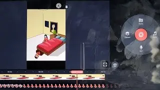 This is how I animate my horror shorts using kinemaster #kinemaster