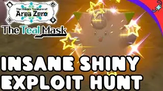 INSANE Shiny Hunt Exploit Cave in Pokemon Scarlet Violet Teal Mask DLC