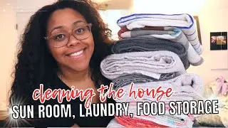 "I’M GRATEFUL FOR MY HOME" CLEANING THE HOUSE, DOING LAUNDRY, AND FOOD STORAGE!