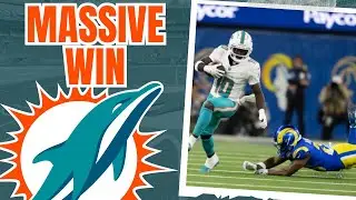 Playoff Push In Reach! | Dolphins Rams Reaction