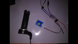 КАК ПОДКЛЮЧИТЬ РУЧКУ ГАЗА к ESC КОНТРОЛЛЕРУ ....RC модели