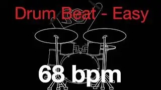 68 bpm - Drum Beat - Easy