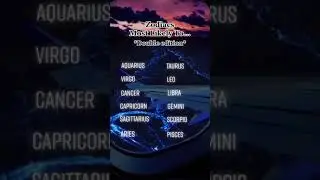 Zodiac most likely to #shorts #zodiac