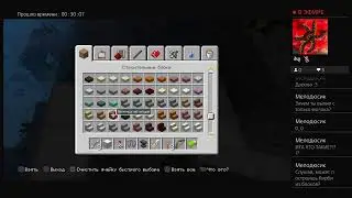 Playing some minecraft