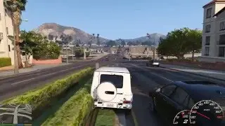 GTA5 Mercedes-Benz G63 AMG Speed Test