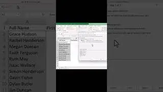 Split one cell to become two cells in Excel