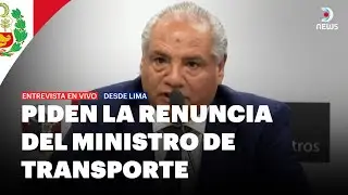 Perú: Solicitaron la renuncia de César Sandoval, Ministro de Transportes y Comunicaciones | DNews