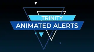 Triangular Animated Twitch Alerts - StreamShift