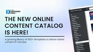 NEW Online Content Catalog: +700 Templates, +30 Categories - Xara Designer Pro+