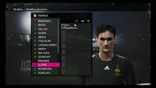 statistiche dei giocatori della francia su pro evolution soccer 2010