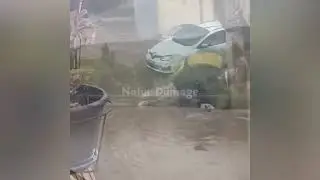 Chaos in Spain Today! Giant Storm, Floods Swept Away Homes, Cars in Barcelona
