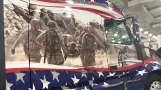 Ride For Freedom Volvo Truck at NYIAS 2022
