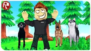 Играем в Герои Щенки Роблокс Puppy Heroes Roblox