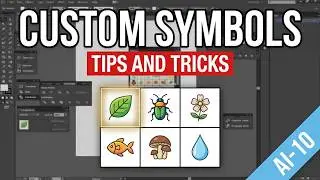 How to use the symbol sprayer tool and how to create your customize symbol