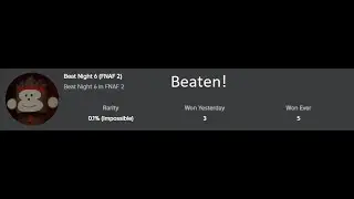 Roblox | Five Nights At Your Friends ~ FNAF 2 Night 6