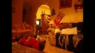 me and morg..wrestlingggggggggggggg