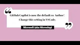 Disable Copilot As A Co-Author For Commits 