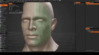 3D Coat - Manual vs Auto-retopology.  A quick look.