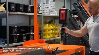 Moving matel elements with a magnet, an end effector for BINAR NEO 30 electric balancer 1