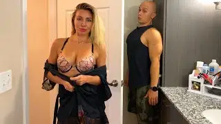 Spying on the Beautiful Blondie in the Shower. Magic Stone Part 2