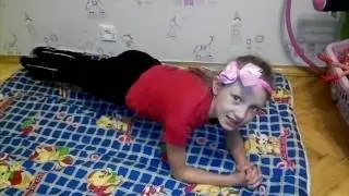 Как накачать прес девушке. Смотрите и учитесь!!!