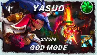 SOUL FIGHTER YASUO | HARD CARRY | WILD RIFT GAMEPLAY (BEST RUNES FOR YASUO)