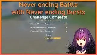 Never ending battle with Never ending bursts | Genshin Impact