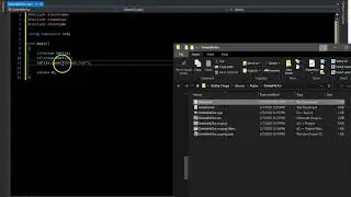 C++ Console FileStream