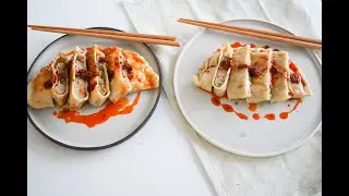 Giant Dumplings Two Ways - Fried And Steamed
