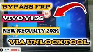 VIVO Y15S FRP BYPASS NEW SECURITY 2024 VIA UNLOCKTOOL