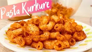 Chatpata Pasta Kurkure | how to make pasta kurkure | spicy kurkure recipe | पास्ता कुरकुरे रेसिपी